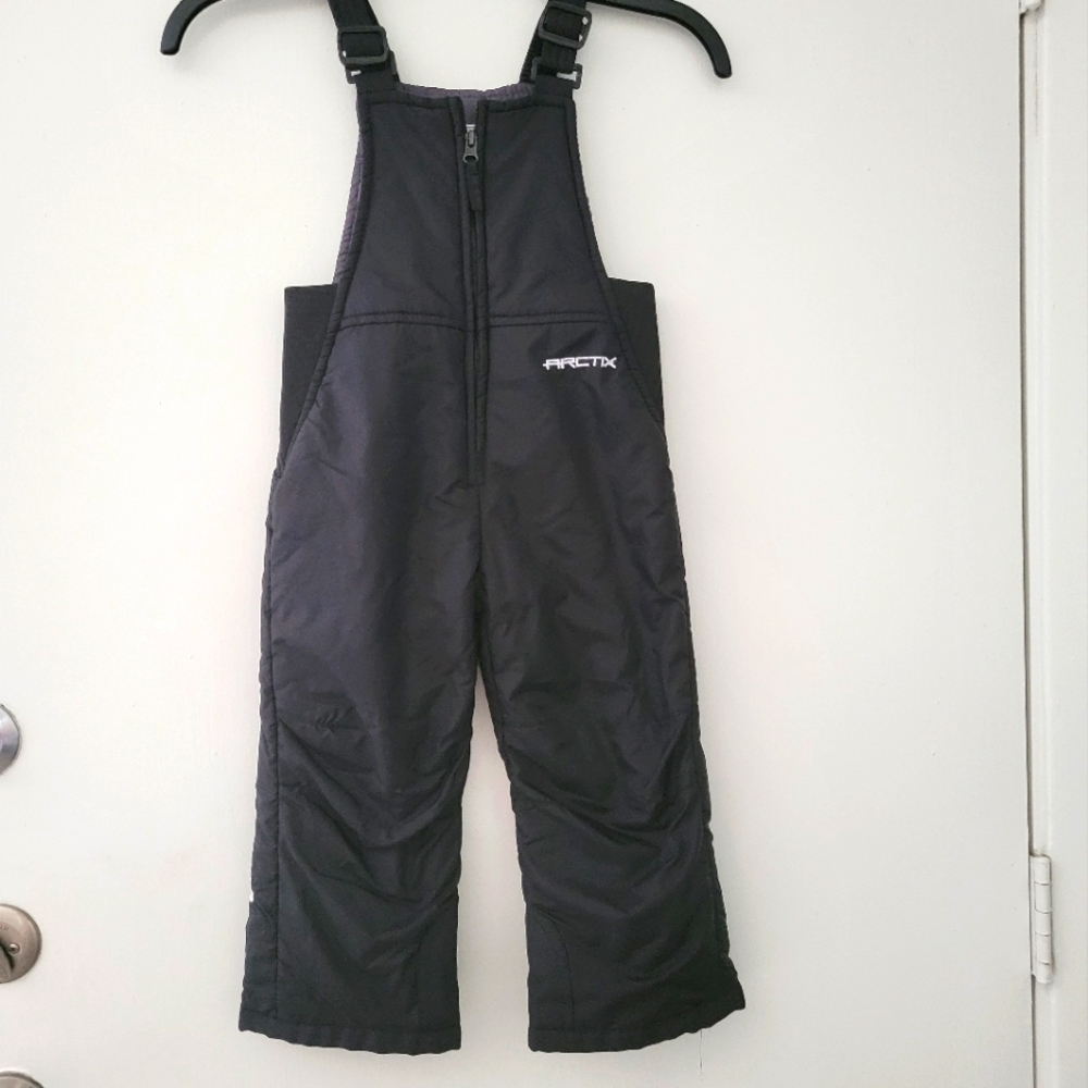 ARCTIX Toddler Black Overalls Jumpsuit